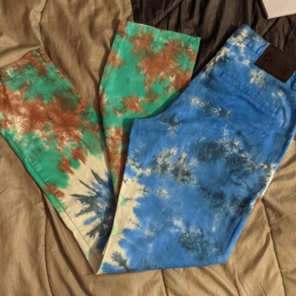 Teenage Tie-Dye Chinos